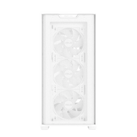 ASUS A21 Plus ARGB Micro-ATX Mini-ITX PC Case White Tempered Glass 4 ARGB Fans