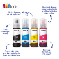 Epson 103 Ecotank Black Ink Bottle 65 ml, 8100 Pages