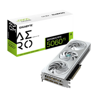 Gigabyte GeForce RTX 5060 Ti Aero OC 16GB GDDR7 128-bit PCIe 5.0 2647MHz White Graphics Card