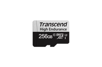Transcend 350V 256GB MicroSDXC Class 10 UHS-I U3 95MB/s Read with SD Adapter