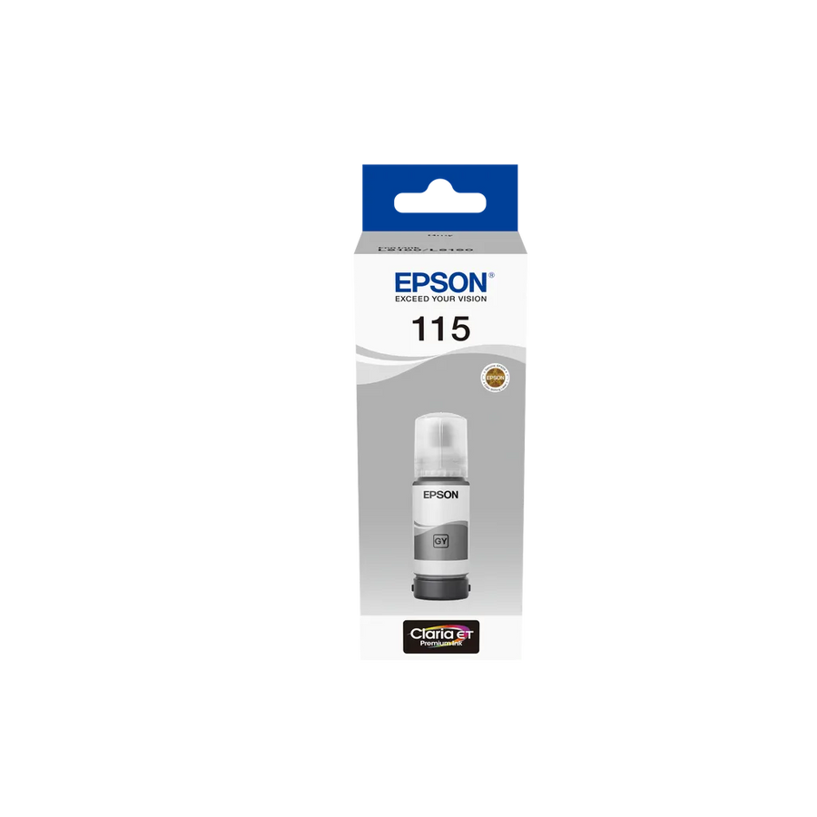 Epson T15 Grey EcoTank Ink Bottle 70ml for L8180/L8160