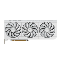 ASUS Prime Radeon RX 9070 XT OC White Edition 16GB GDDR6 Graphics Card PCIe 5.0 256-bit 3030MHz Boost 1x HDMI 3x DisplayPort