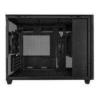 ASUS Prime AP201 Tempered Glass mATX Mini-Tower PC Case Black