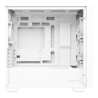 ASUS A21 Plus ARGB Micro-ATX Mini-ITX PC Case White Tempered Glass 4 ARGB Fans