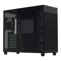 ASUS Prime AP303 ATX Mid Tower PC Case Black Tempered Glass 360mm Radiator 420mm GPU Support USB-C 20Gbps