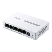 ASUS ExpertWiFi EBP15 5-Port GbE Smart Managed PoE+ Switch White