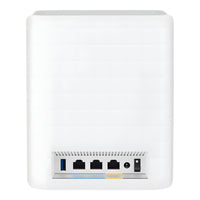 ASUS ZenWiFi BT10 BE18000 Tri-Band Wi-Fi 7 Mesh Router White 1-Pack 2.4GHz 5GHz 6GHz Dual 10G Ports AiMesh