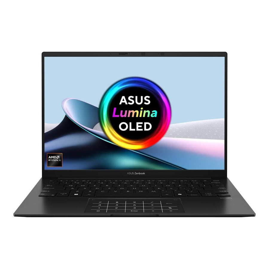 ASUS Zenbook|AI 7 350|LPDDR5X 16GB |1TB PCIE G4 SSD|1TB PCIE G4 SSD|WIN11 HOME|BLACK|90NB14U1-M001W0