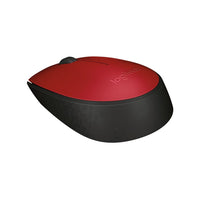 Logitech M171 Wireless Mouse 2.4GHz Nano USB Optical Red