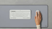 Logitech Pebble Mouse 2 M350s Silent Wireless Optical Mouse 4000 DPI Bluetooth RF White