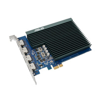 ASUS GeForce GT 730 2GB GDDR5 4-Port HDMI PCIe x1 Low Profile Graphics Card