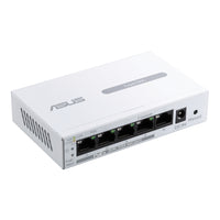 ASUS ExpertWiFi EBP15 5-Port GbE Smart Managed PoE+ Switch White