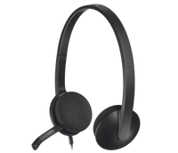 Logitech H340 USB Headset with Noise Cancelling Mic