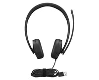 Lenovo USB-A Wired Stereo Headset Gen 2 with Inline Controls