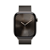 Apple Watch Series 10 | GPS + Cellular 46mm | Slate Titanium Case With Slate Milanese Loop | M/L