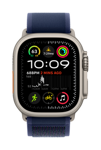 Apple Watch Ultra 2 | GPS +Cellular 49mm | Natural Titanium Case With Blue Trail Loop | M/L