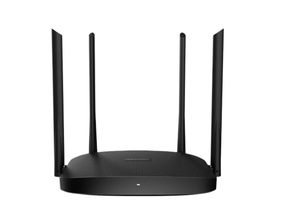 HikvisionAC1200M Dual-band WiFi5 wireless router, 5GHz: 867Mbps + 2.4GHz 300Mbps, 3 × 100 Mbps LAN ports, 1 × 100 Mbps WAN port, 4 × 5-dBi antennas,Hik-Connect, Hik-partner Pro App,Hikvision Mesh