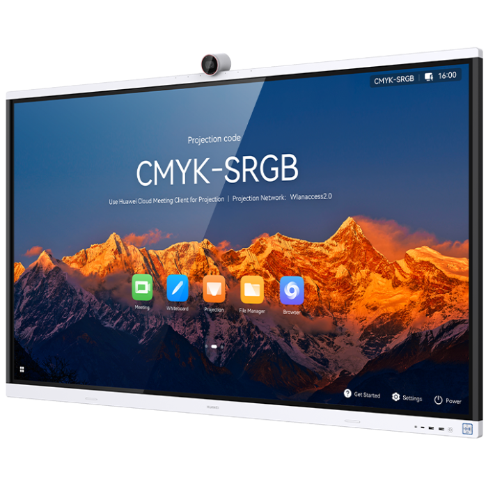 HUAWEI IdeaHub S2;IHS2-86SA;Intelligent Collaboration Device 86-inch infrared screen;Jade white;overseas