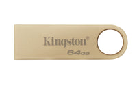 Kingston 64GB 220MB/s Metal USB 3.2 Gen 1 DataTraveler SE9 G3