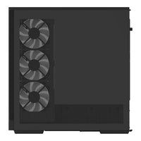 Aerocool P500A ATX Mid Tower PC Case Black Mesh Front Reverse Connector GPU Bracket 9 Fan Slots