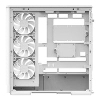 AeroCool P500A Midi-Tower PC Case White Tempered Glass Reverse Connector ATX