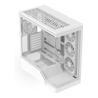 AeroCool P500A Midi-Tower PC Case White Tempered Glass Reverse Connector ATX