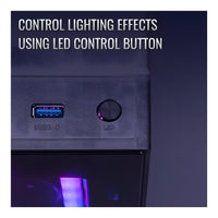 AeroCool H66F 6-Port ARGB Fan and Lighting Control Hub PWM 6x ARGB Fan Ports 2x ARGB Accessory SATA Power Aura Sync Compatible