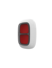 AJAX Security - DoubleButton Jeweller - Double White Wireless Smart Button for Panic and Control Modes | AJAX-PB-DOUBLE-W
