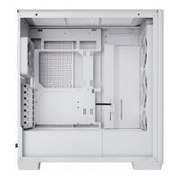 APNX C1-R Premium ATX Mid-Tower PC Case White 4x 120mm PWM ARGB Fans Tempered Glass