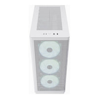 APNX C1-R Premium ATX Mid-Tower PC Case White 4x 120mm PWM ARGB Fans Tempered Glass