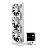 AeroCool APNX LC1-D 360mm ARGB AIO Liquid CPU Cooler White 3.95-inch IPS LCD Display 320W TDP Copper Block LGA1851 AM5