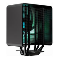APNX AP1-V ARGB CPU Air Cooler 245W TDP 5 Heatpipe 120mm PWM Fan Black
