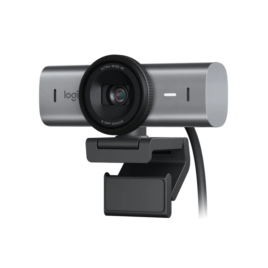Logitech MX Brio 4K 8.5MP Streaming Webcam AI Enhancement Show Mode Privacy Shutter USB-C