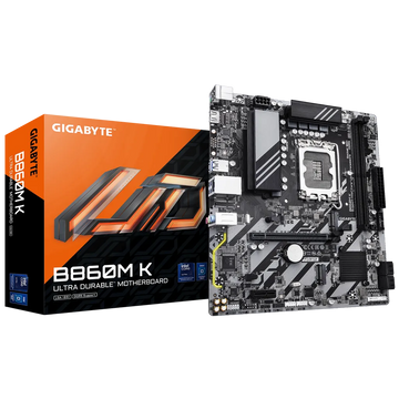 Gigabyte B860M K Micro-ATX Motherboard Intel LGA1851 B860 DDR5 2x M.2 HDMI