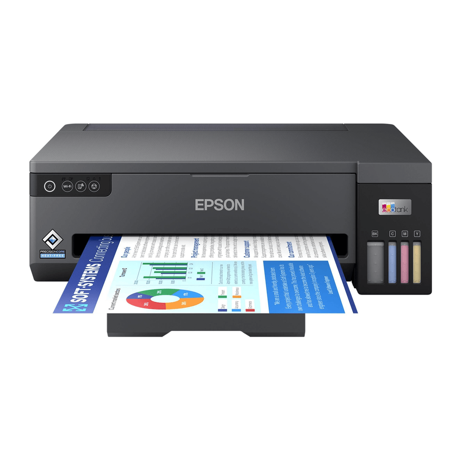 Epson 30ppm Mono 20ppm Colour A3 Single Function USB Wi-Fi/Wi-FiDirect w/Rear Paper Feeder incl set of ink (2 x Black)