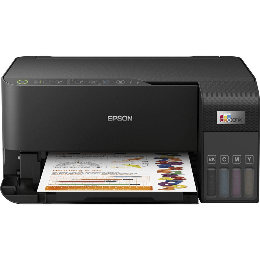 Epson 33ppm Mono 15ppm Colour A4 Print Scan Copy USB Wi-Fi/Wi-Fi Direct Ethernet AutoDuplexPrint ADF incl 1 set of ink (2 x Black)