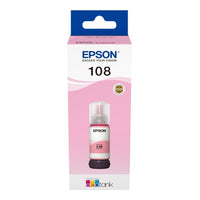 Epson 108 Ecotank Light Magenta Ink Bottle 70ml, 2100 Photos