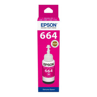 Epson T6643 EcoTank Magenta Ink Bottle 70ml for L-Series Printers