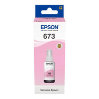 Epson T6736 Light Magenta Dye Ink Bottle 70ml for EcoTank L800 Series
