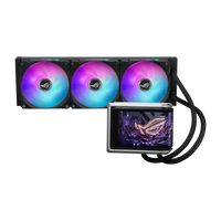ASUS ROG RYUO IV 360mm ARGB AIO Liquid CPU Cooler 6.67-inch AMOLED Display Asetek Gen8 V2 Pump 3x120mm Fans AM5 LGA1851