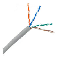 Essential CAT5e Indoor Ethernet Cable 305m Grey CCA UTP Pull Box | CAT5-305-GEN