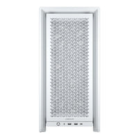 Corsair 4000D RS Mid-Tower ATX PC Case White 3x RS Fans Included 360mm Radiator Support