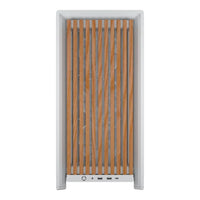 Corsair Frame 4000D RS Wood Modular Mid-Tower PC Case Oak Natural Wood Front Panel 4 RS120 Fans Dual 360mm Radiator