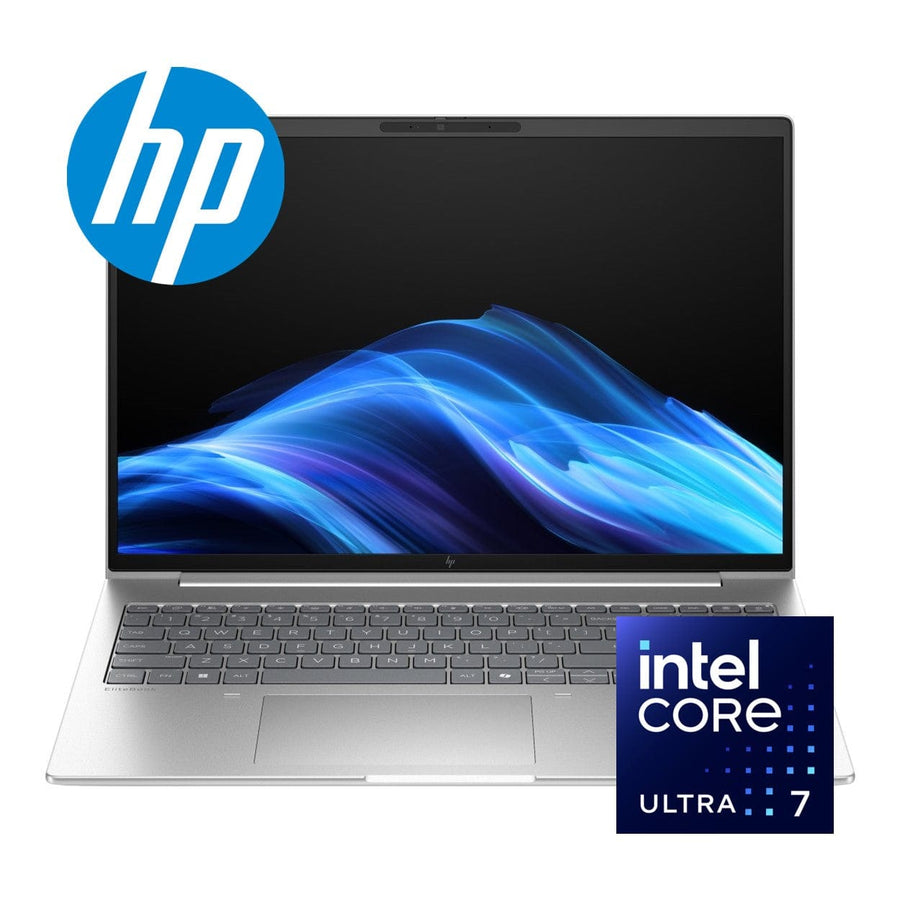 HP EliteBook 6 G1i 16 inch LTE Notebook AI Ultra 7 255U 16GB (1x16GB) DDR5 5600 512GB PCIe NVMe SSD 16.0WUXGAAG300UWVAf5MPIR60HzbntLCD Windows 11 Pro 64 Wi Fi 7 +BT 5.4 Fingerprint Sensor HP Tamper Lock HP 3y NBD Onsite Travel NB Bdl HW Supp