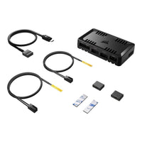 Corsair Commander Duo iCUE Link Hybrid Fan Controller 12 PWM ARGB Fans Two Channels Magnetic Mount
