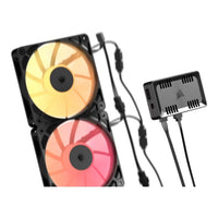 Corsair Commander Duo iCUE Link Hybrid Fan Controller 12 PWM ARGB Fans Two Channels Magnetic Mount