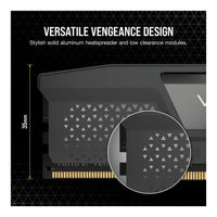 Corsair Vengeance 32GB DDR5-6000 Desktop Memory Kit 2x16GB CL38 AMD EXPO Intel XMP Grey