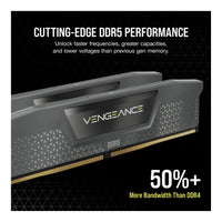 Corsair Vengeance 32GB DDR5-6000 Desktop Memory Kit 2x16GB CL38 AMD EXPO Intel XMP Grey