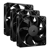 Corsair RS120 120mm PWM Case Fan Black Triple Pack