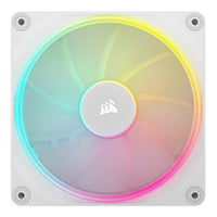 Corsair iCUE LINK LX140 RGB 140mm PWM Case Fan White Dual Pack